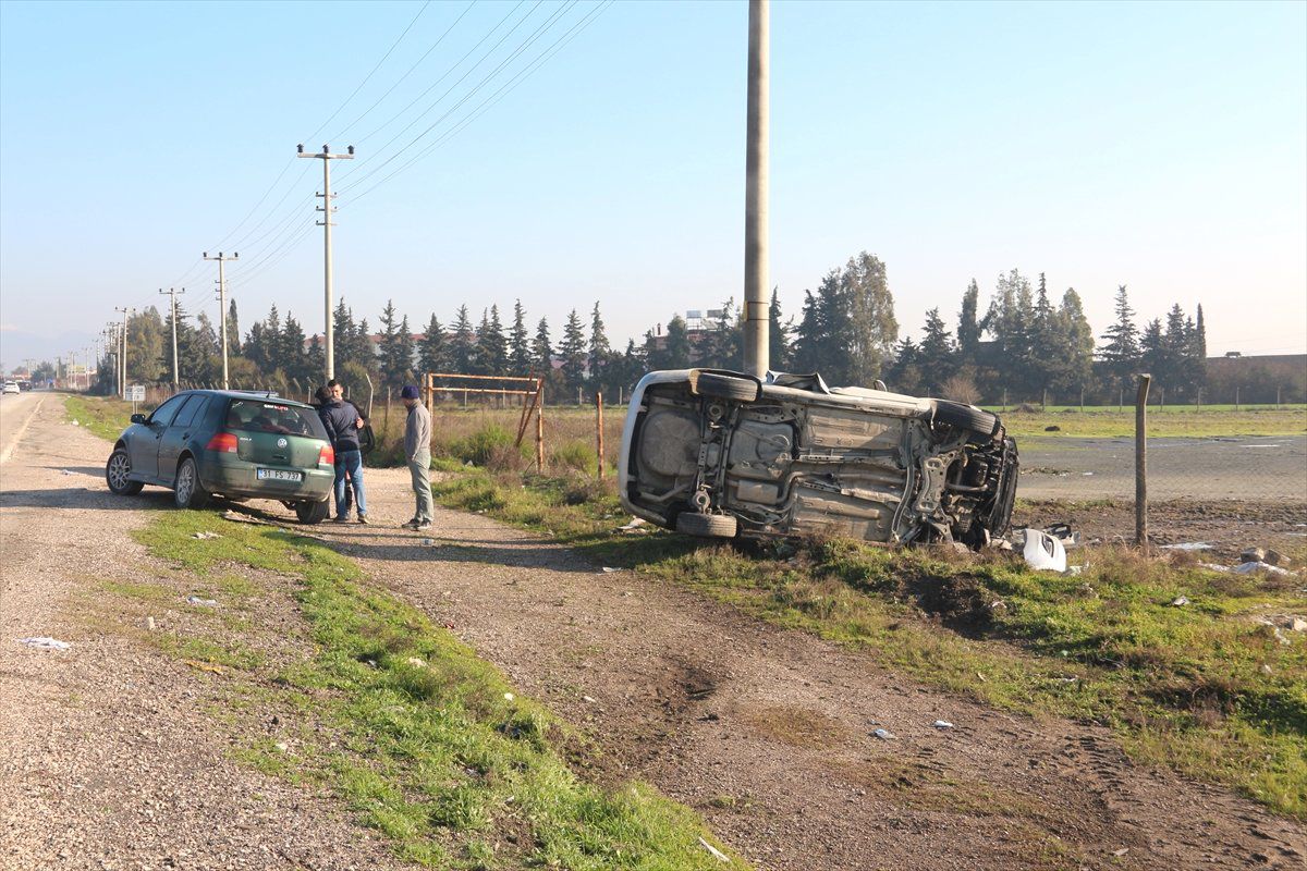 Hatay\'da Trafik Kazası: 1 Yaralı