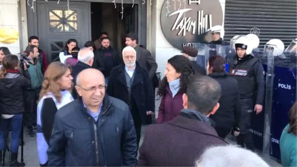 Hdp\'lilerin Yürüyüşüne İzin Verilmedi - İstanbul