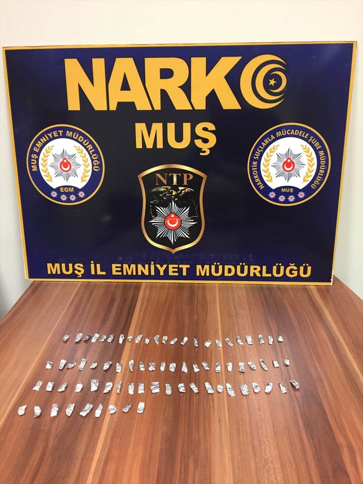 Muş\'ta Uyuşturucu Operasyonu