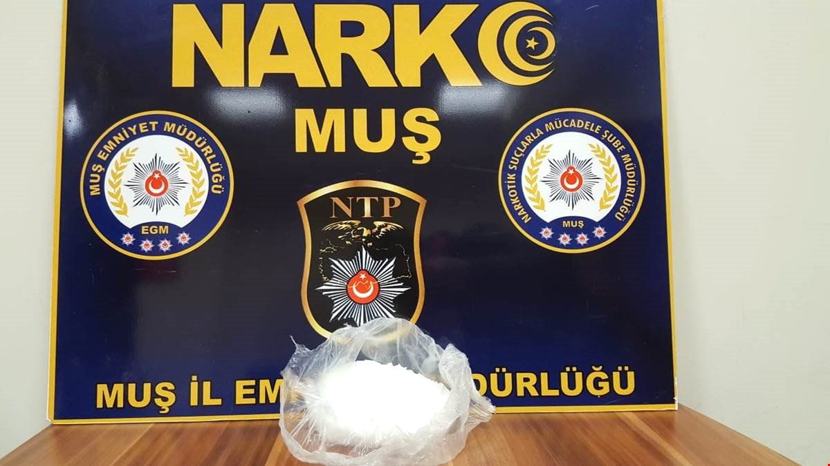 Muş\'ta Uyuşturucu Operasyonu