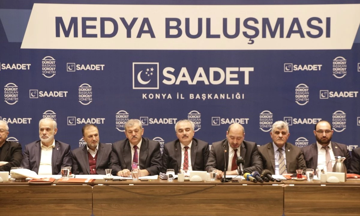 Saadet Partisi, Konya Adaylarını Tanıttı