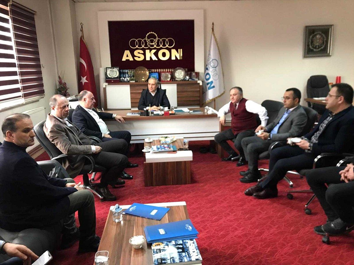 Taib\'ten Askon Konya Şubesine Ziyaret
