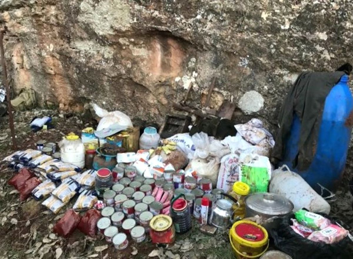 Teröristlere Ait Sığınak ve Barınaklar İmha Edildi
