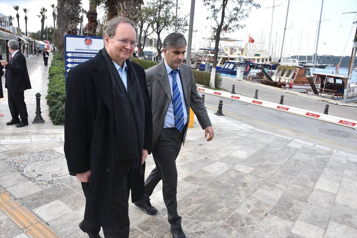 AB Türkiye Delegasyonu Başkanı Berger, Bodrum\'da