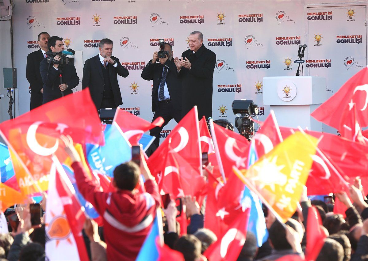 AK Parti\'nin Çorum Mitingi