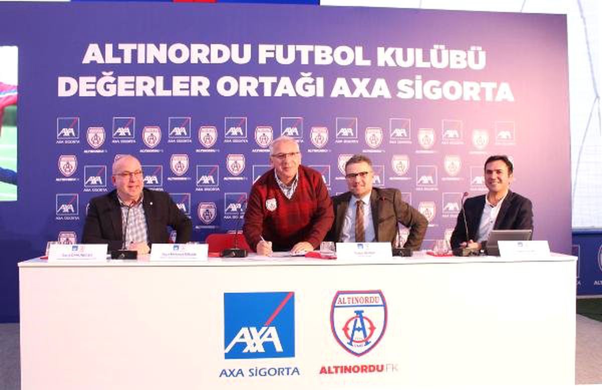 Altınordu\'ya Sponsorluk Desteği