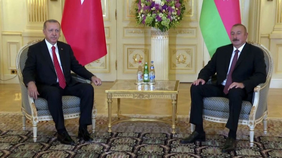 Azerbaycan Cumhurbaşkanı Aliyev\'den Erdoğan\'a Taziye