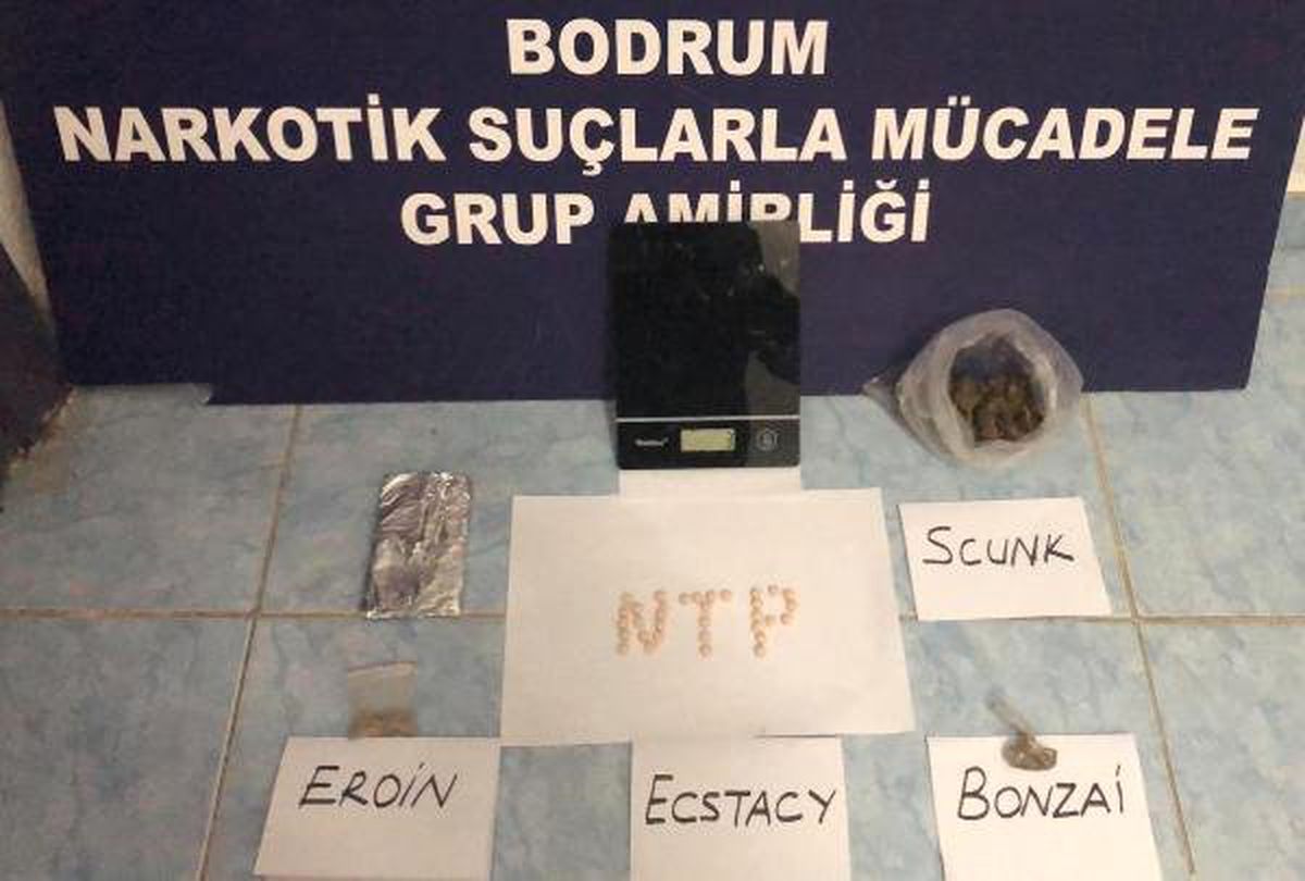 Bodrum\'da Uyuşturucuya 3 Gözaltı