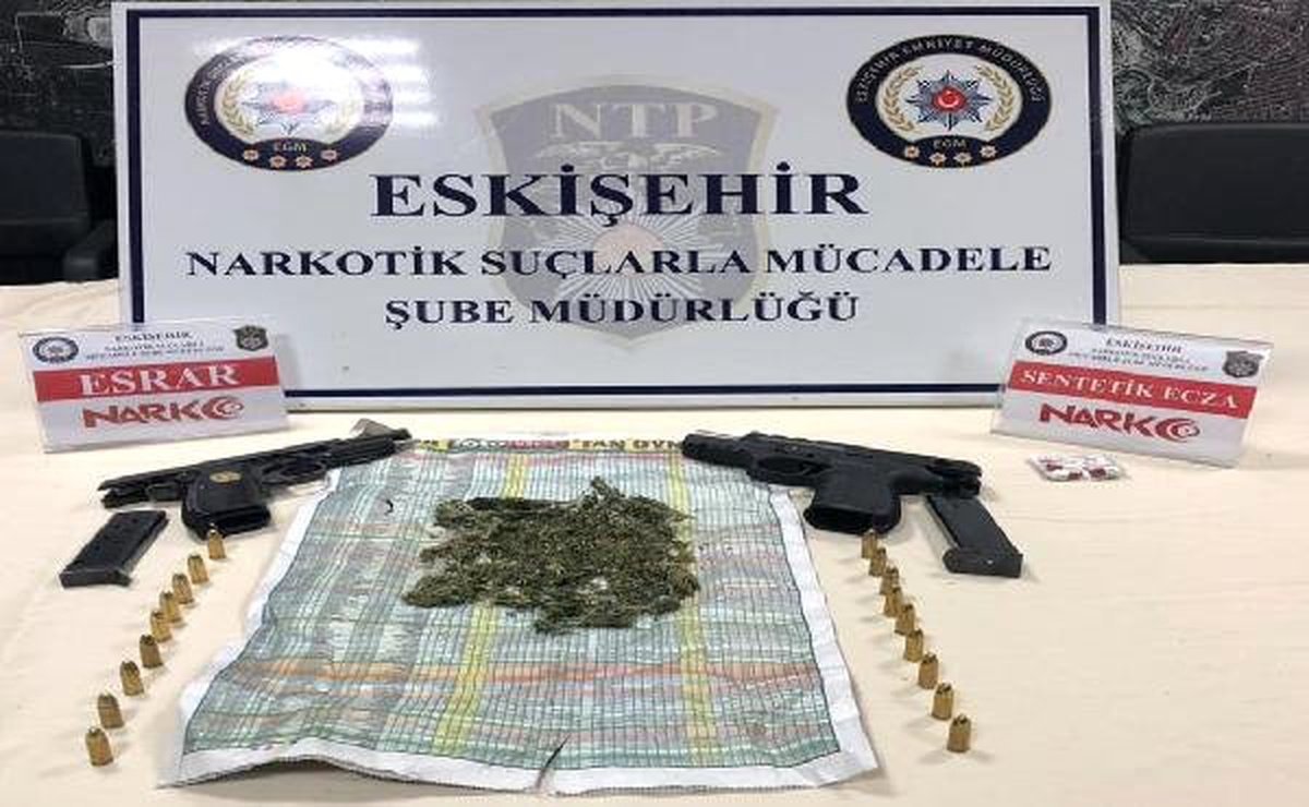 Eskişehir\'de Uyuşturucu Operasyonu: 24 Gözaltı