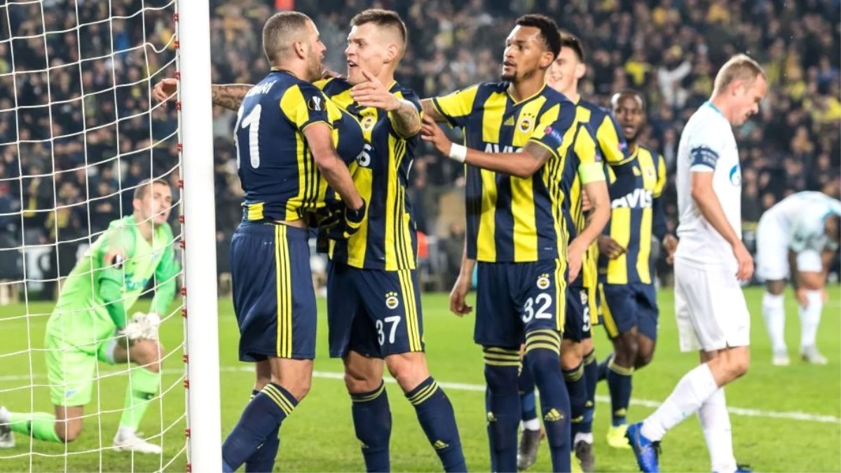 Fenerbahçe 1- Zenit 0: Sarı Lacivertliler Rövanş Öncesi Avantajlı Skor Aldı