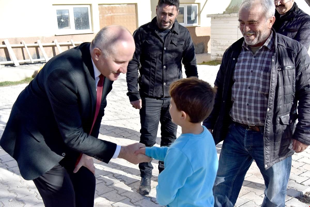 Karaman Valisi Meral\'in Köy Ziyaretleri