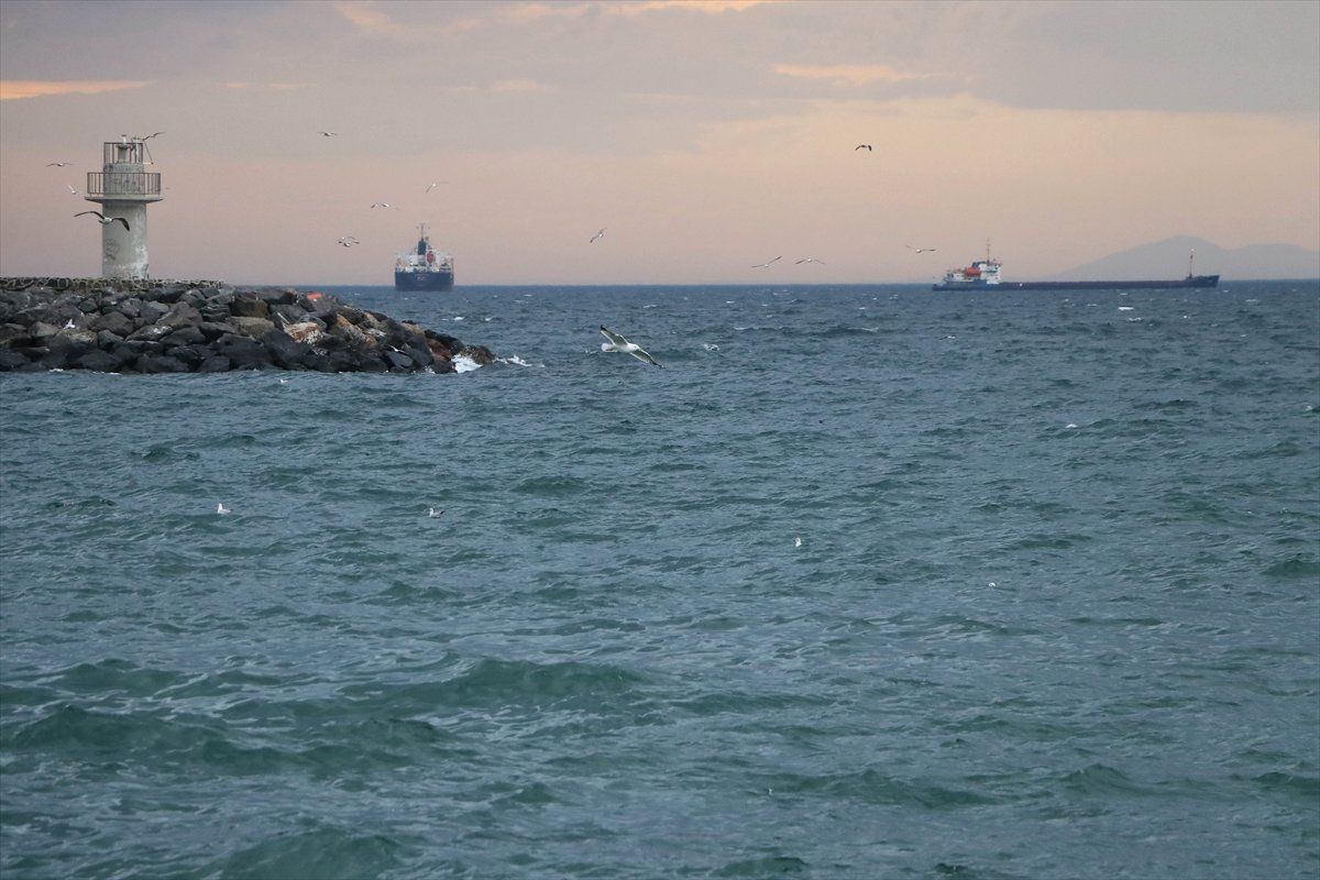 Marmara Denizi\'nde Ulaşıma Lodos Engeli