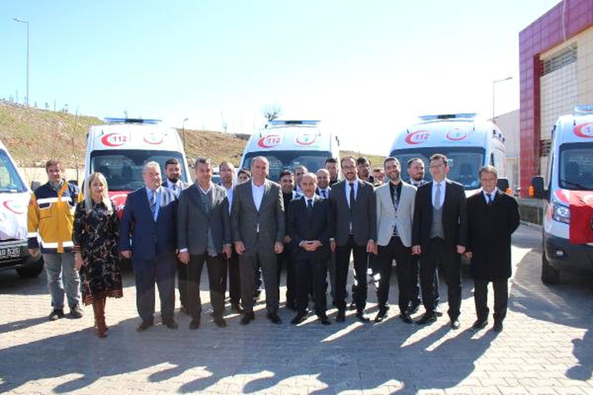 Şırnak\'a 6 Yeni Ambulans