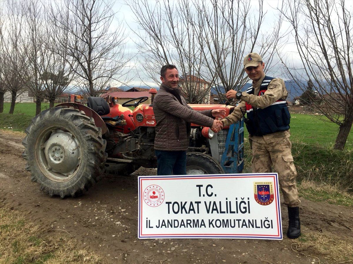 Tokat\'ta Çalınan Traktör Erbaa\'da Bulundu