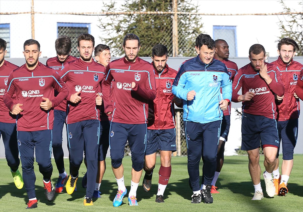 Trabzonspor\'da Aytemiz Alanyaspor Maçı Hazırlıkları