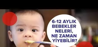 6-12 Aylık Bebekler Neleri, Ne Zaman Yiyebilir? | İki Anne Bir Mutfak