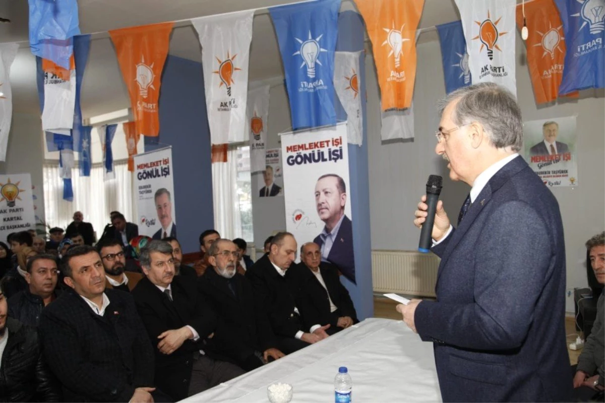 AK Parti Kartal Belediye Başkan Adayı Taşyürek, İlçe Sakinleriyle Bir Araya Geldi