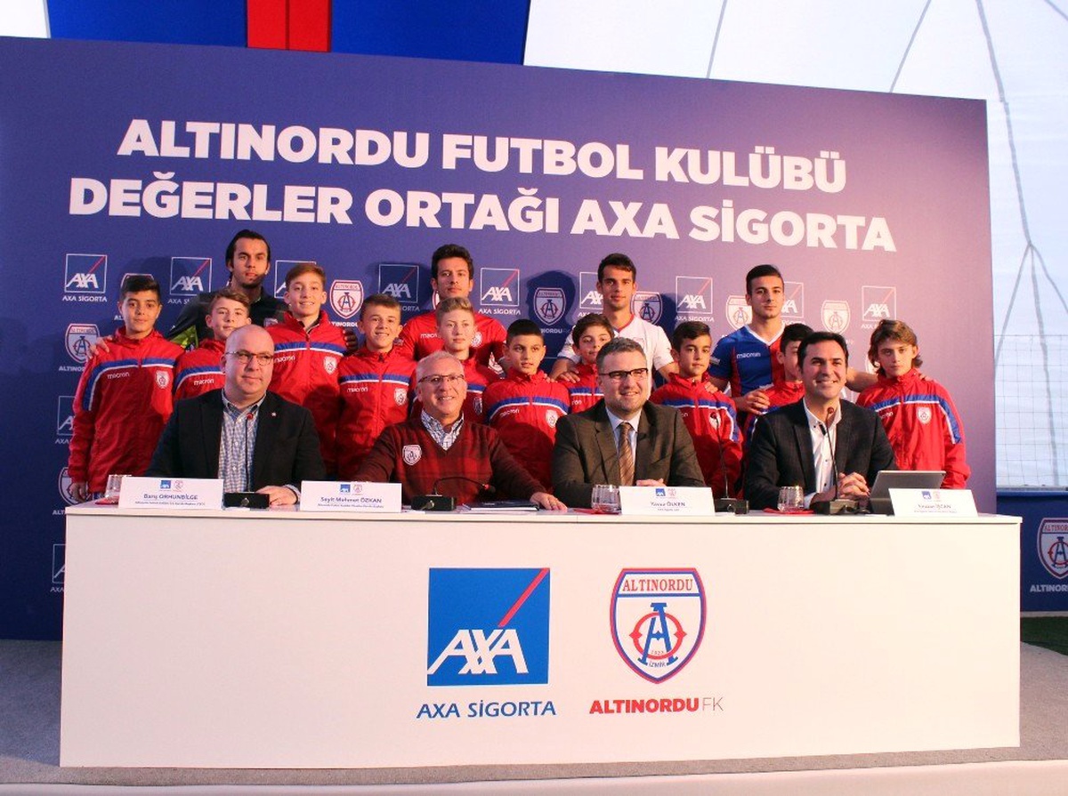 Altınordu Futbol Kulübü\'nün \'Değerler Ortağı\': Axa Sigorta