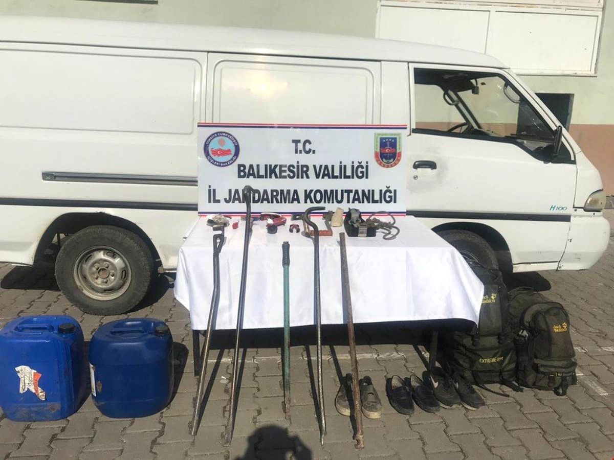 Balıkesir\'de Kablo Hırsızı Yakalandı