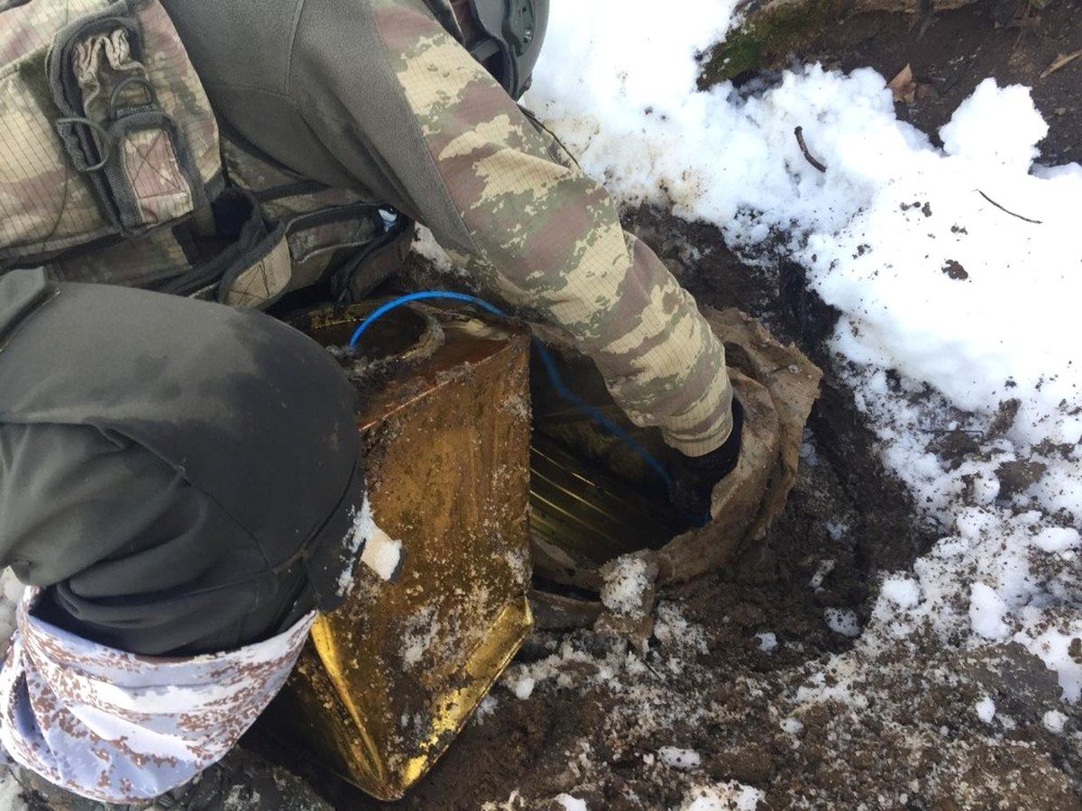 Bitlis\'te 200 Kilo Eyp İmha Edildi