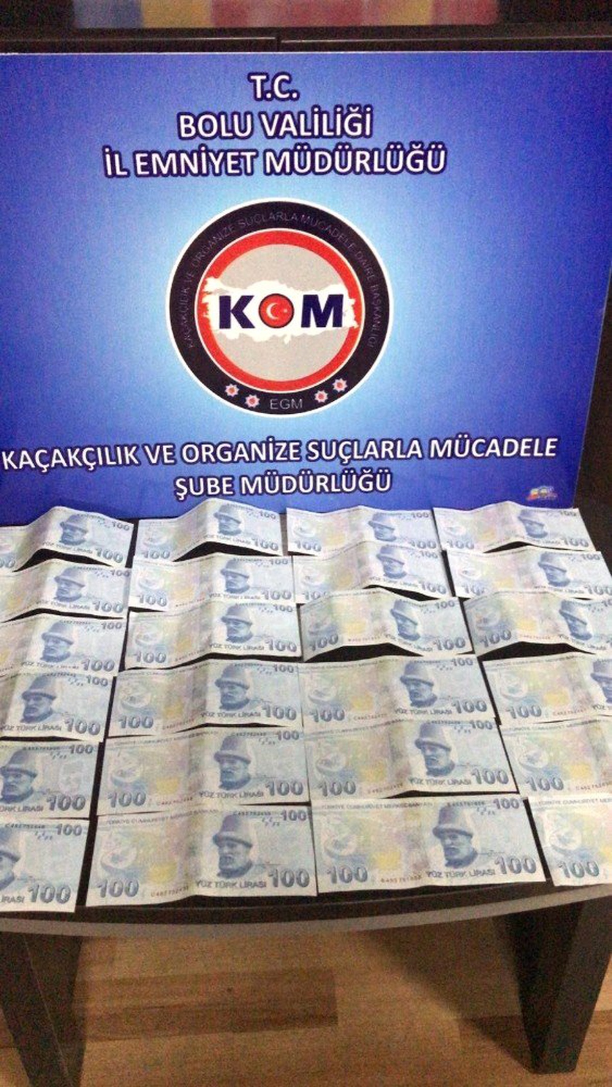 Bolu\'da Sahte Paralarla Yakalanan 3 Kişi Tutuklandı
