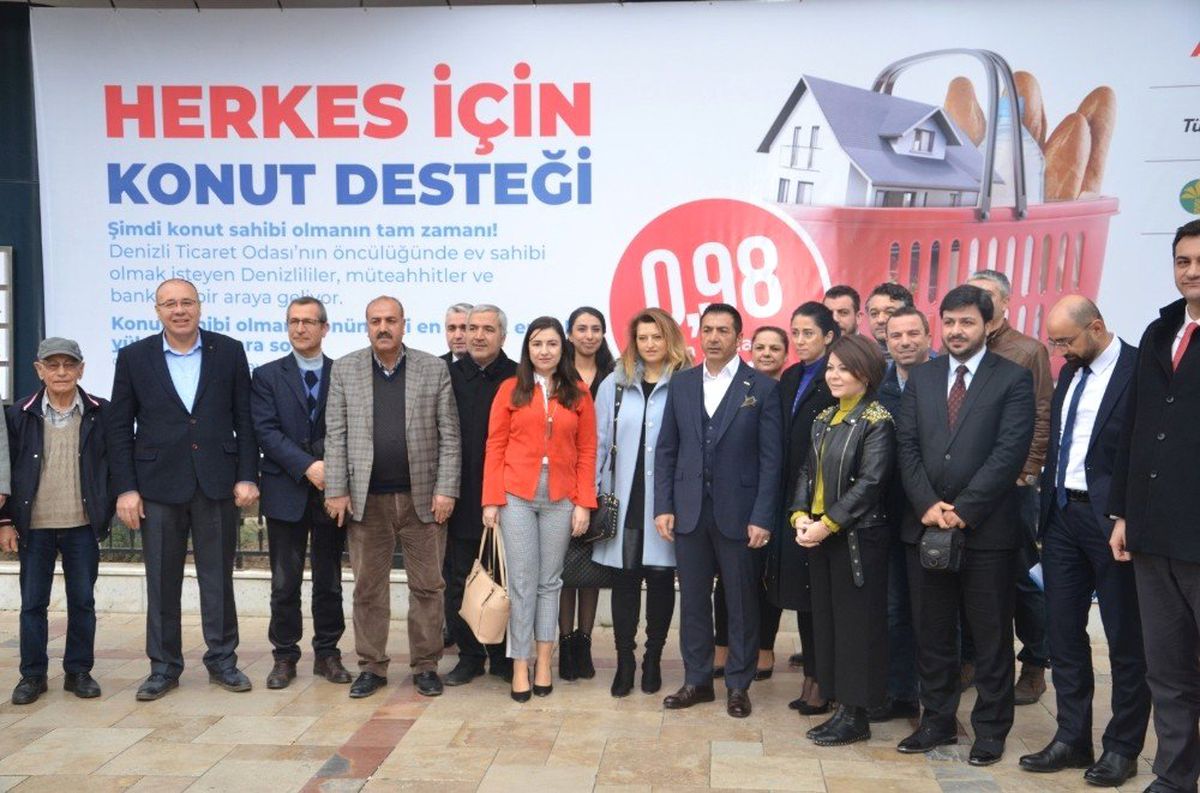 Denizli\'deki 3 Bin Konut Stoğunun Eritilmesi İçin Harekete Geçtiler