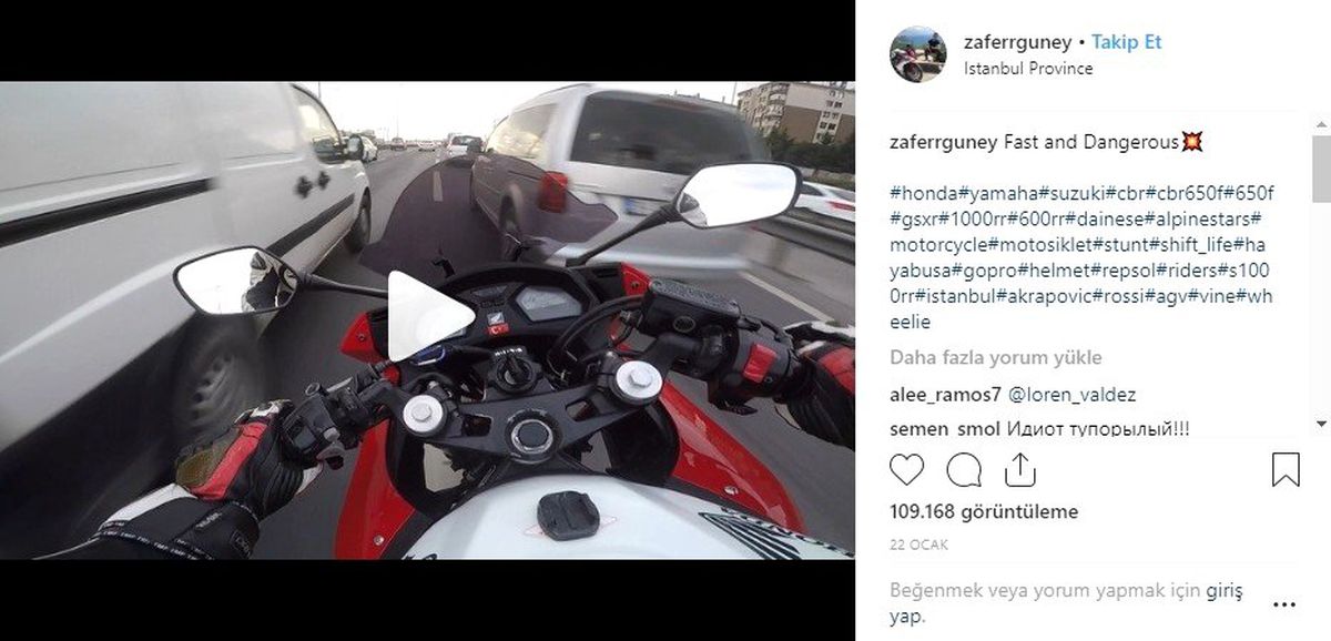 E-5\'trafiği Birbirine Kattı, Sosyal Medyadan Paylaştı