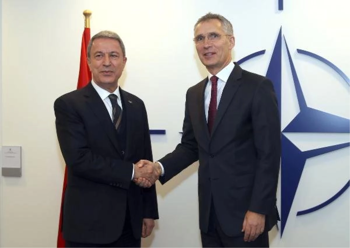Hulusi Akar, NATO Genel Sekreteri Stoltenberg ile Görüştü