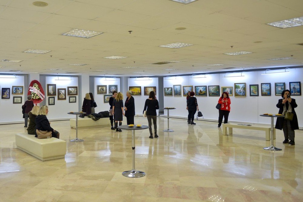 Maltepe\'de Anne ve Oğulun Sergisine Büyük İlgi