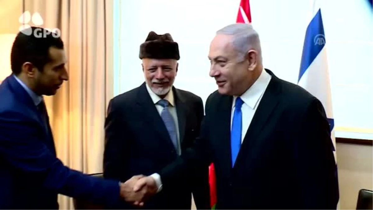 Netanyahu Varşova\'da Umman Dışişleri Bakanıyla Görüştü