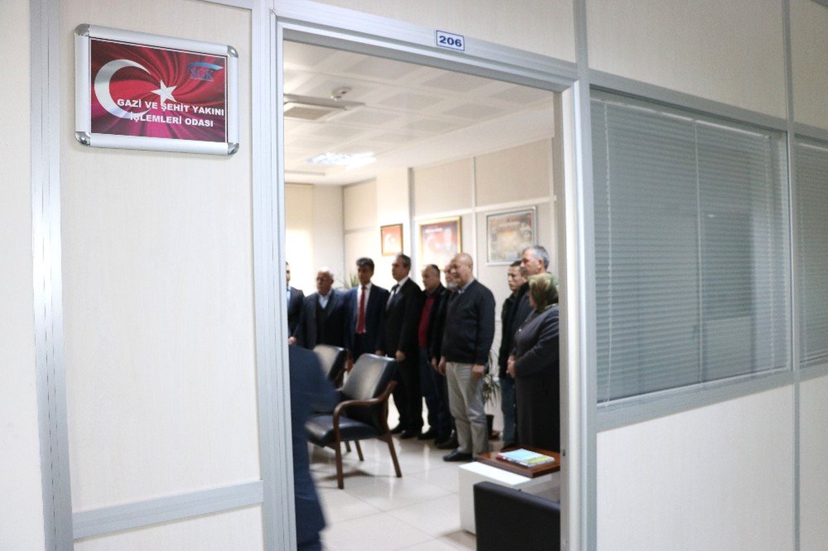 Sgk\'da Şehit Yakını ve Gazilerin İşlemler İçin Büro Açıldı