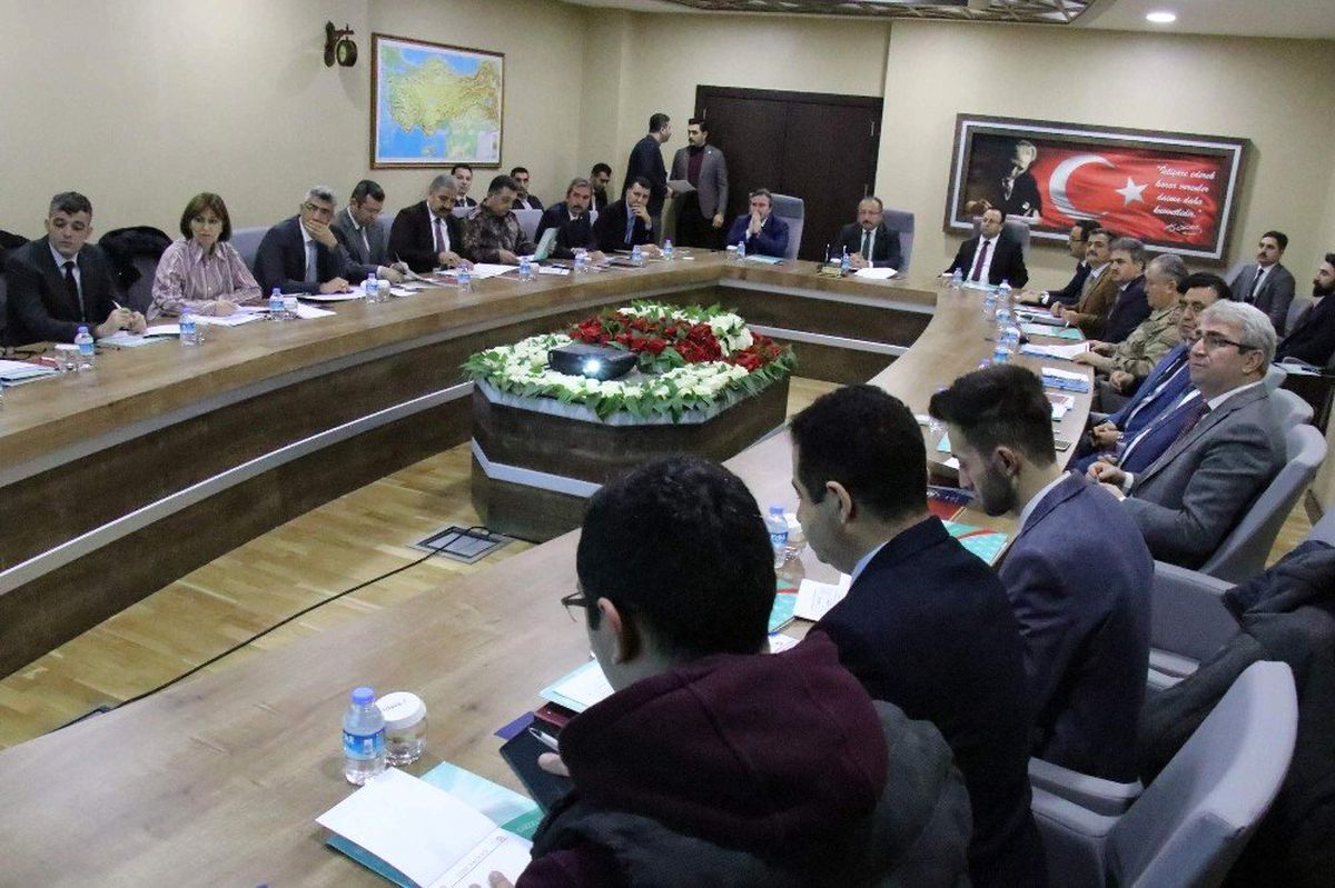 Siirt\'te \'Bağımlılıkla Mücadele İl Koordinasyon Kurulu Toplantısı\' Yapıldı