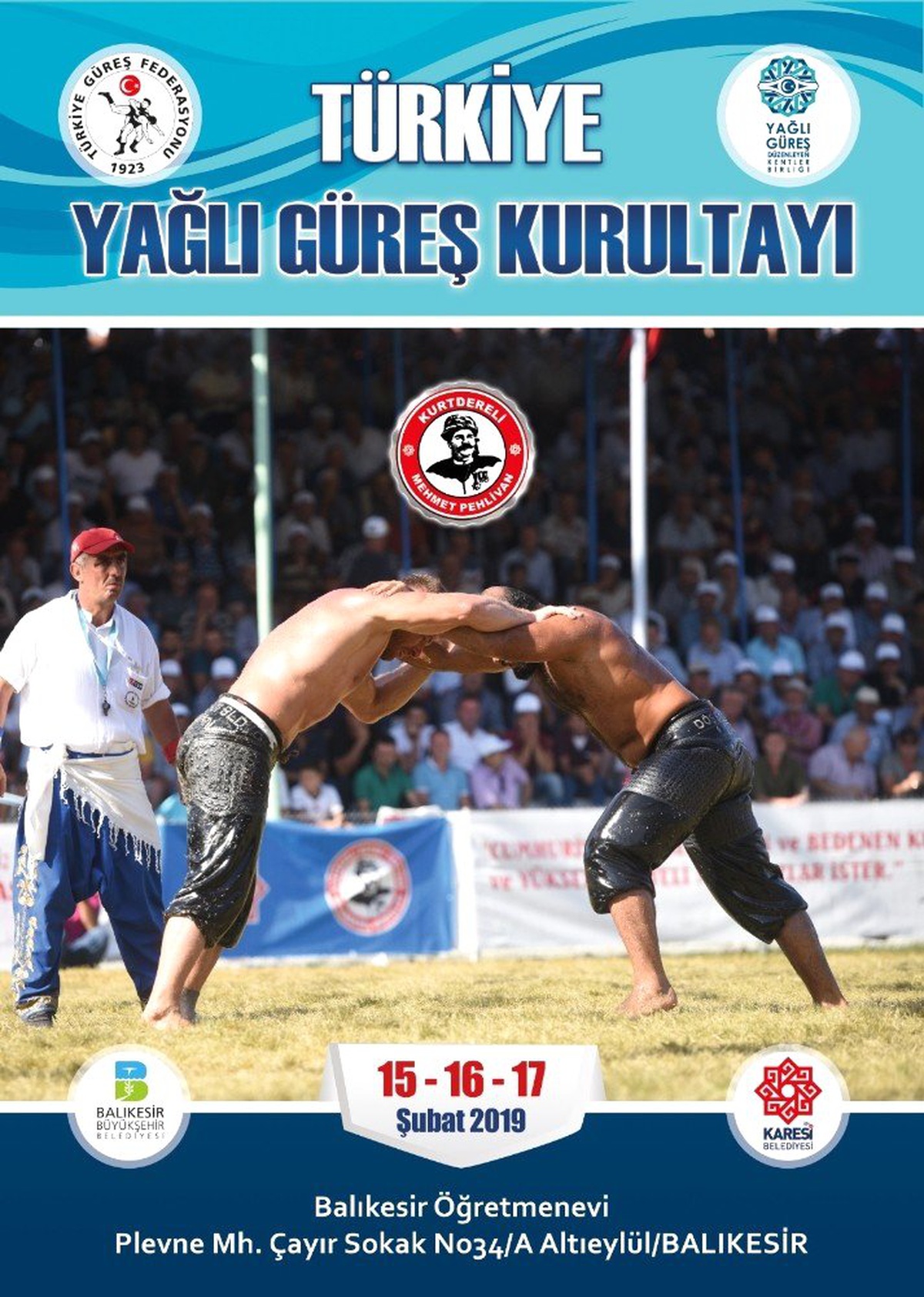 Türkiye Yağlı Güreş Kurultayı Balıkesir\'de Düzenlenecek