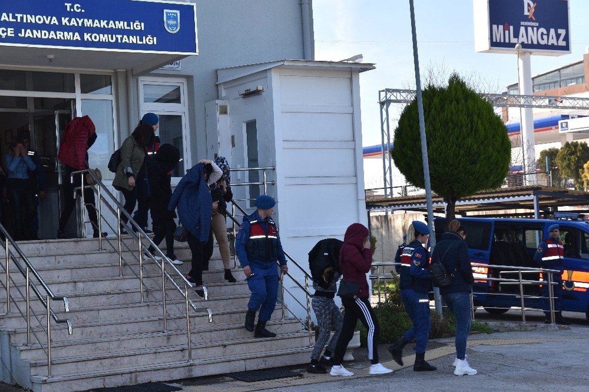 Yalova Jandarmasından Fuhuş Operasyonu