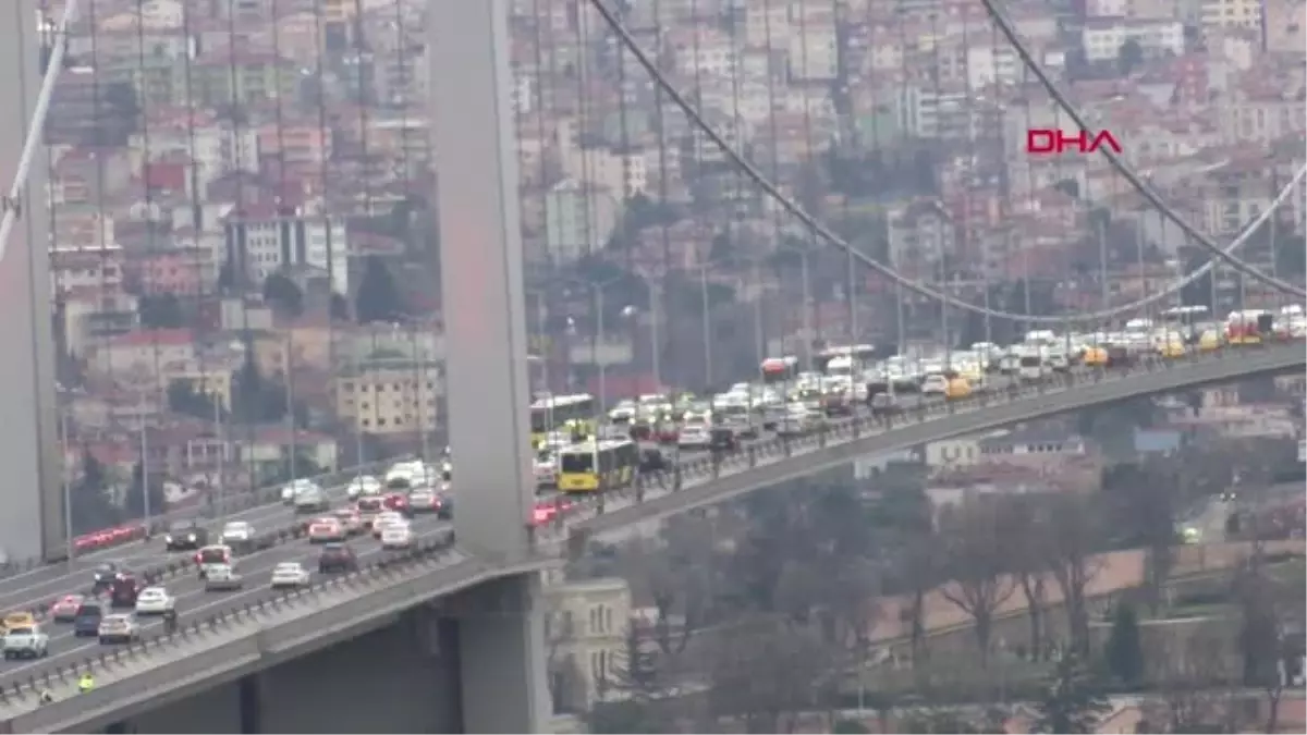 15 Temmuz Şehitler Köprüsünde Şüpheli Paket Alarmı