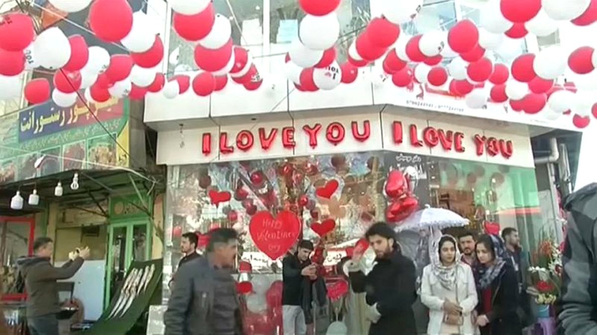 Afganistan\'da 14 Şubat Sevgililer Günü Kutlaması