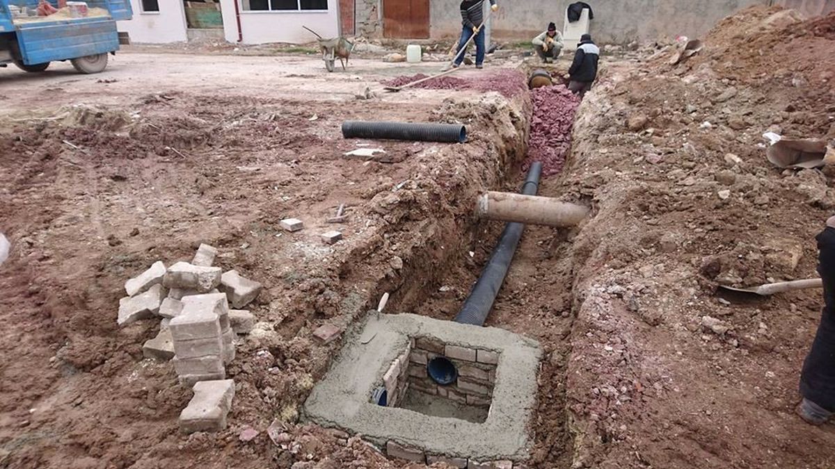 Aslanapa\'da Altyapı Çalışmaları Aralıksız Devam Ediyor