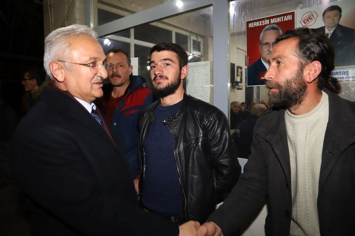 Başsoy, Ulalar Beldesi\'nde Ziyaretlerde Bulundu