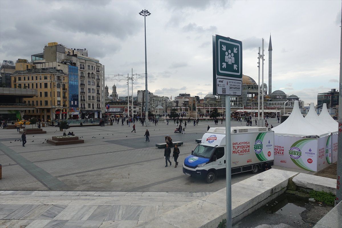 Beyoğlu\'nda 42 Toplanma Alanı