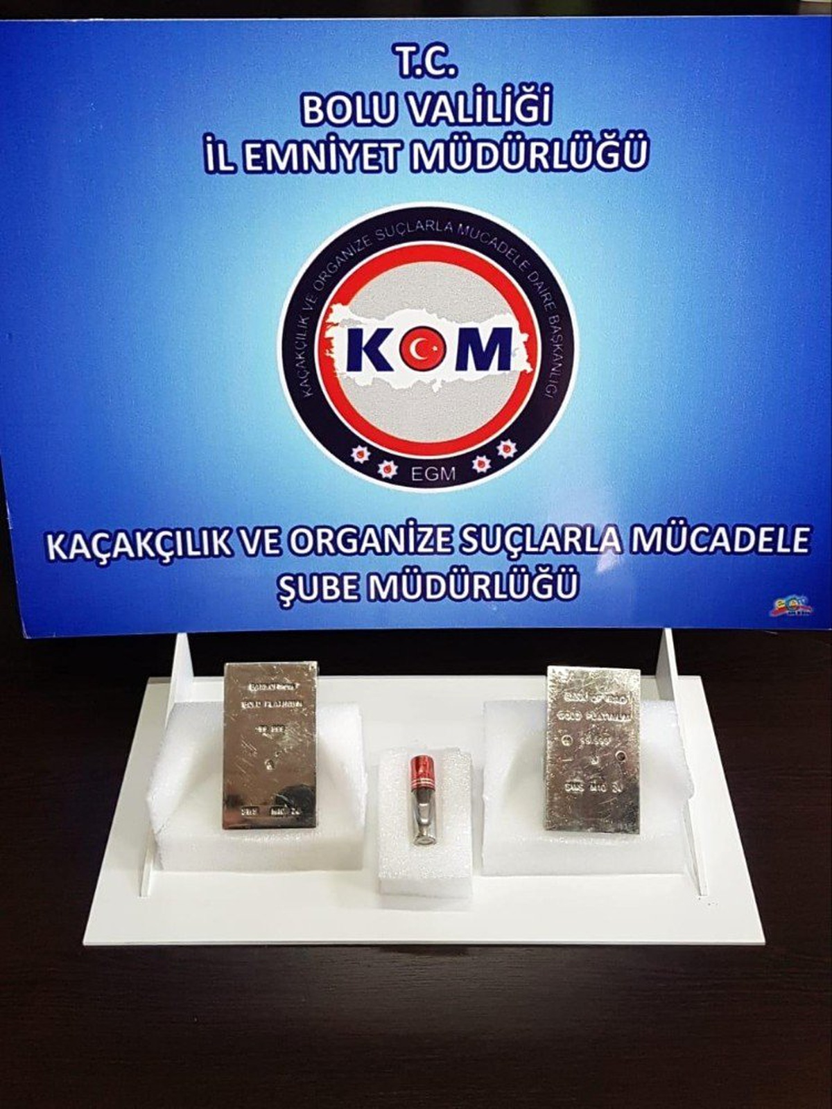 Bolu\'da, Platin ve Civa ile Yakalanan Sürücü Tutuklandı