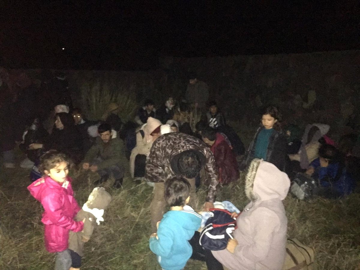 Çanakkale\'de 39 Düzensiz Göçmen Yakalandı
