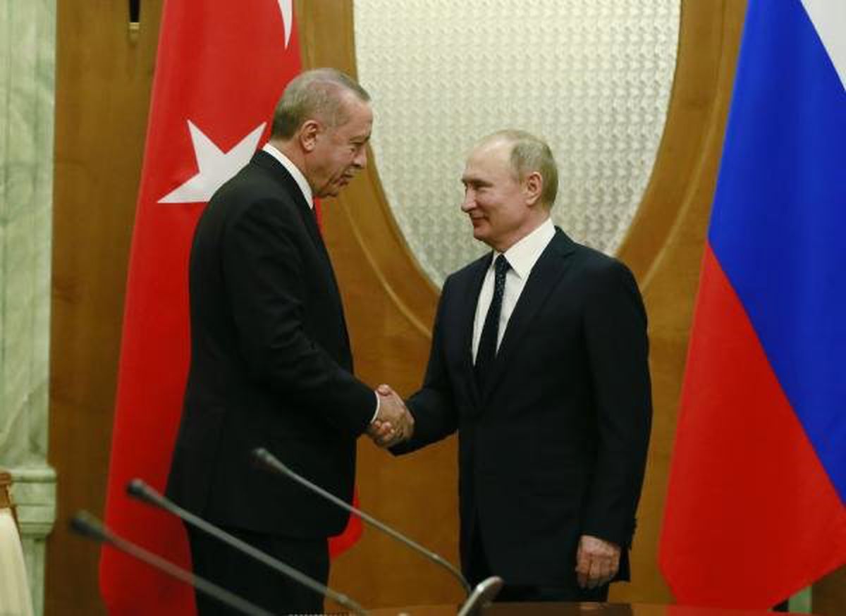 Cumhurbaşkanı Erdoğan, Rusya Devlet Başkanı Vladimir Putin ile Görüştü