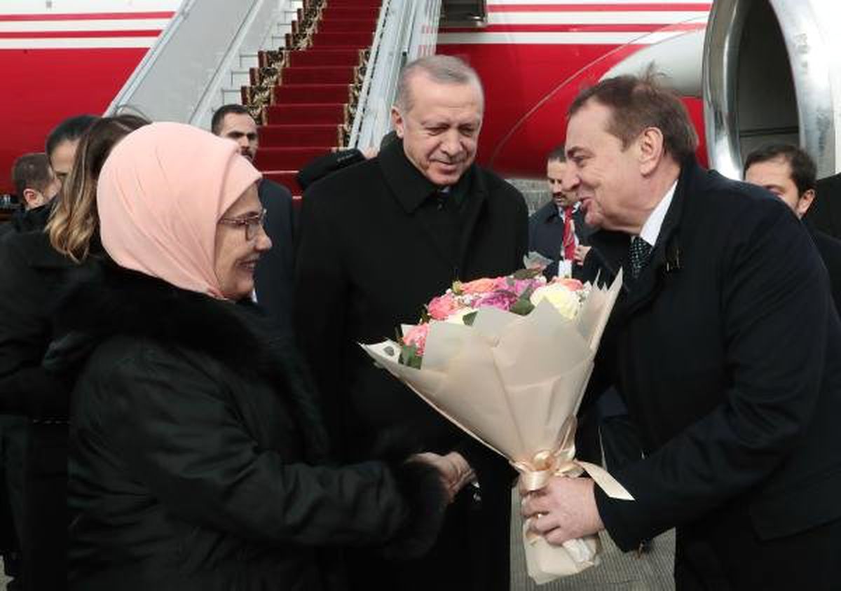 Cumhurbaşkanı Erdoğan, Soçi\'de (2)