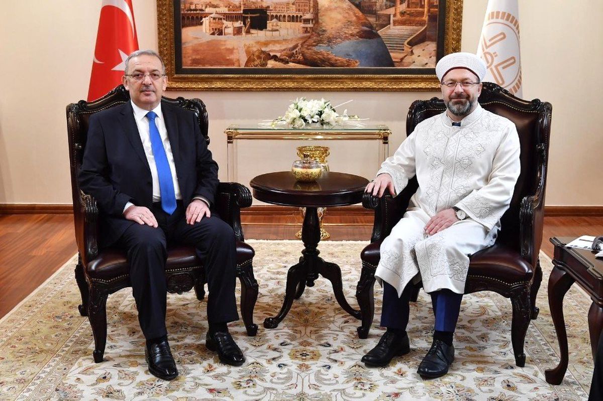 Diyanet-Sen\'den Diyanet İşleri Başkanı Erbaş\'a Ziyaret