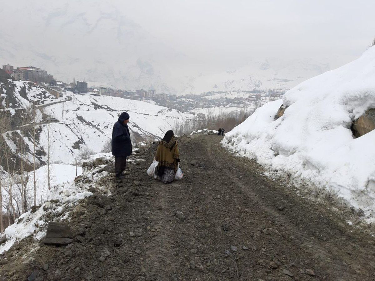 Hakkari\'de Yol Stabilize Çalışması