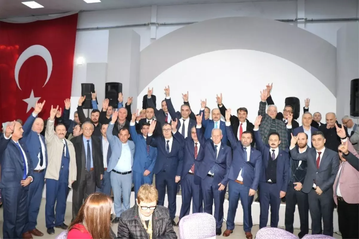 Kavak\'ta Cumhur İttifakı\'nın \'50.yıl\' Kardeşliği