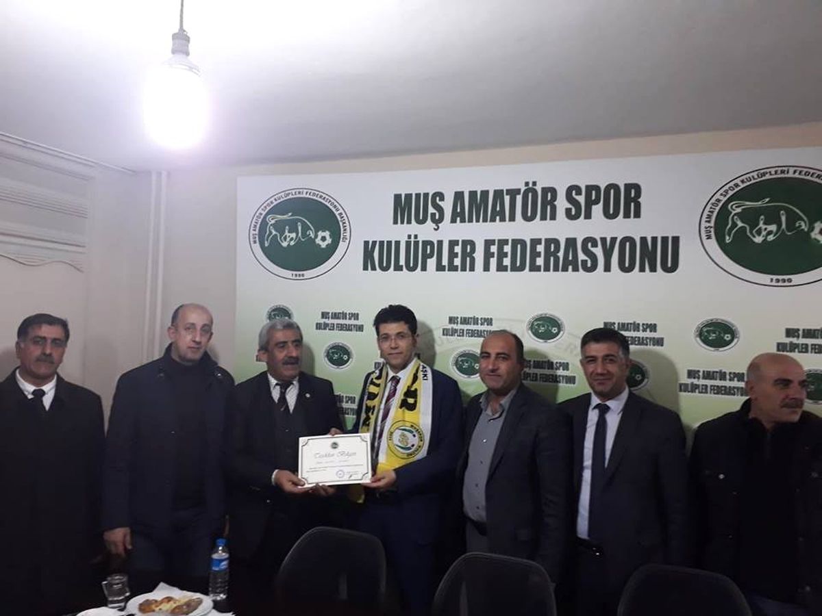 Kaymakam Kaçmaz\'dan Muş Askf\'ye Ziyaret