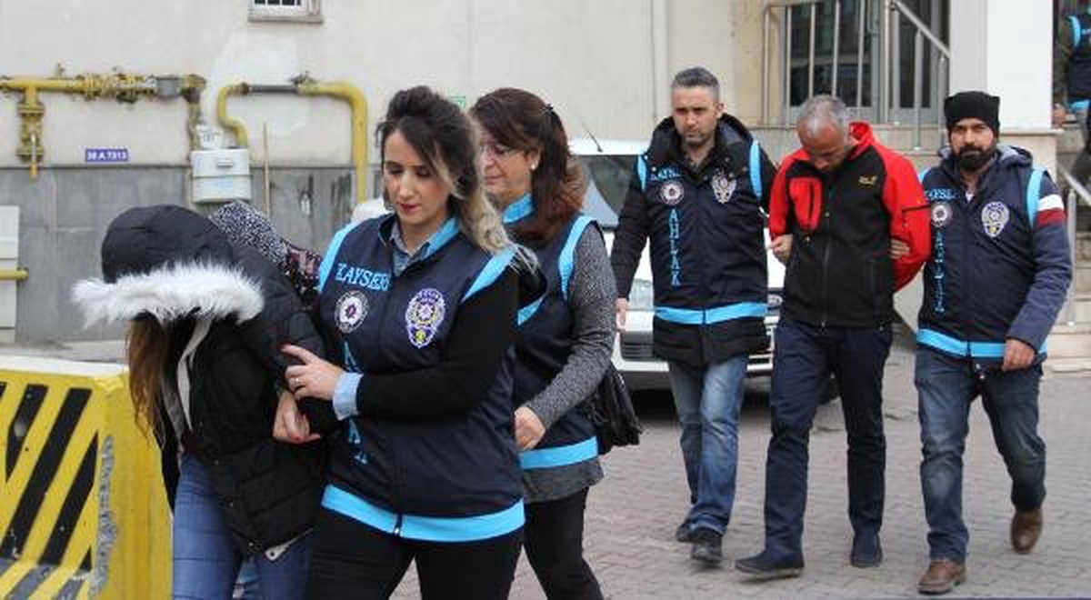 Kayseri\'de Fuhuş Operasyonunda 5 Şüpheli Adliyede