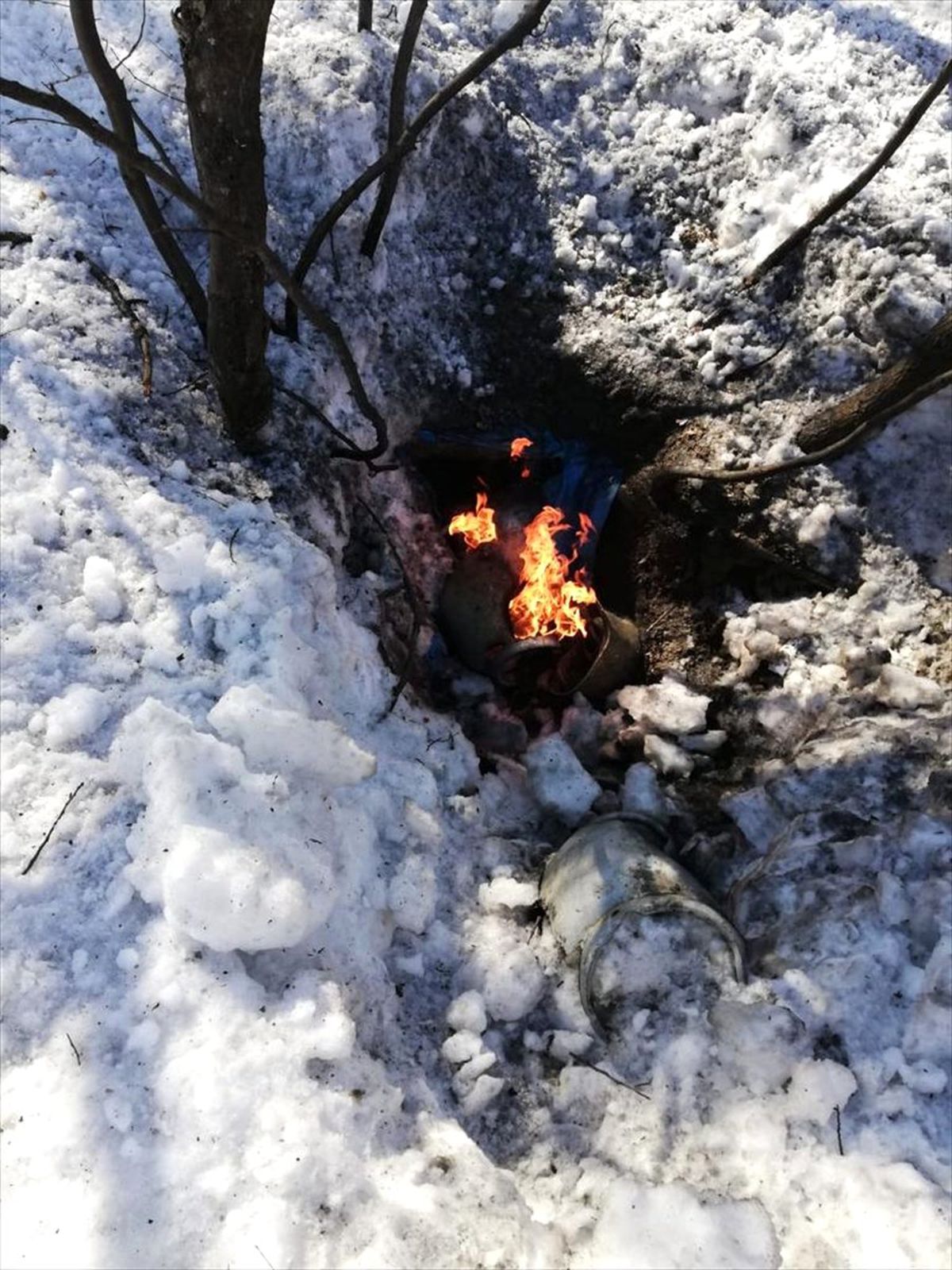Kırmızı Listedeki Terörist İçin Hazırlanan 7 Odalı Sığınak İmha Edildi
