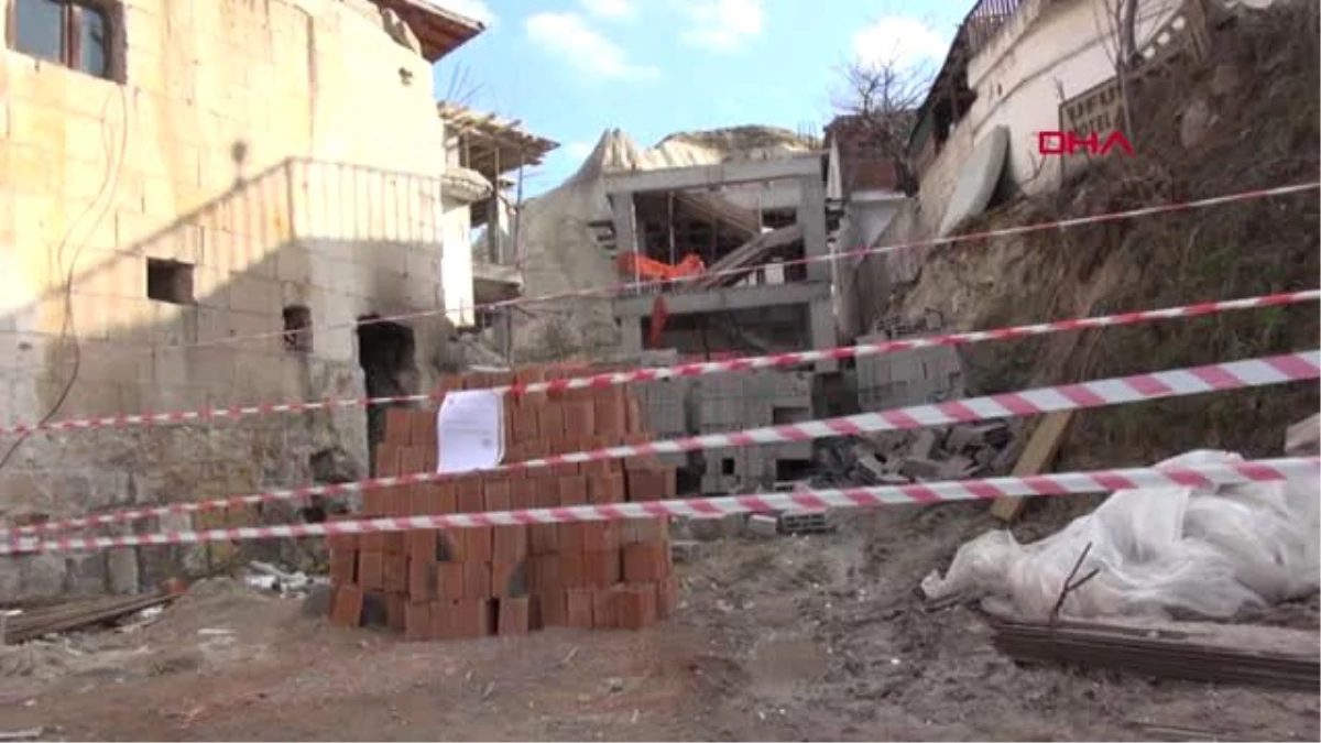 Nevşehir Peribacaları Yanındaki Otel İnşaatı Durduruldu